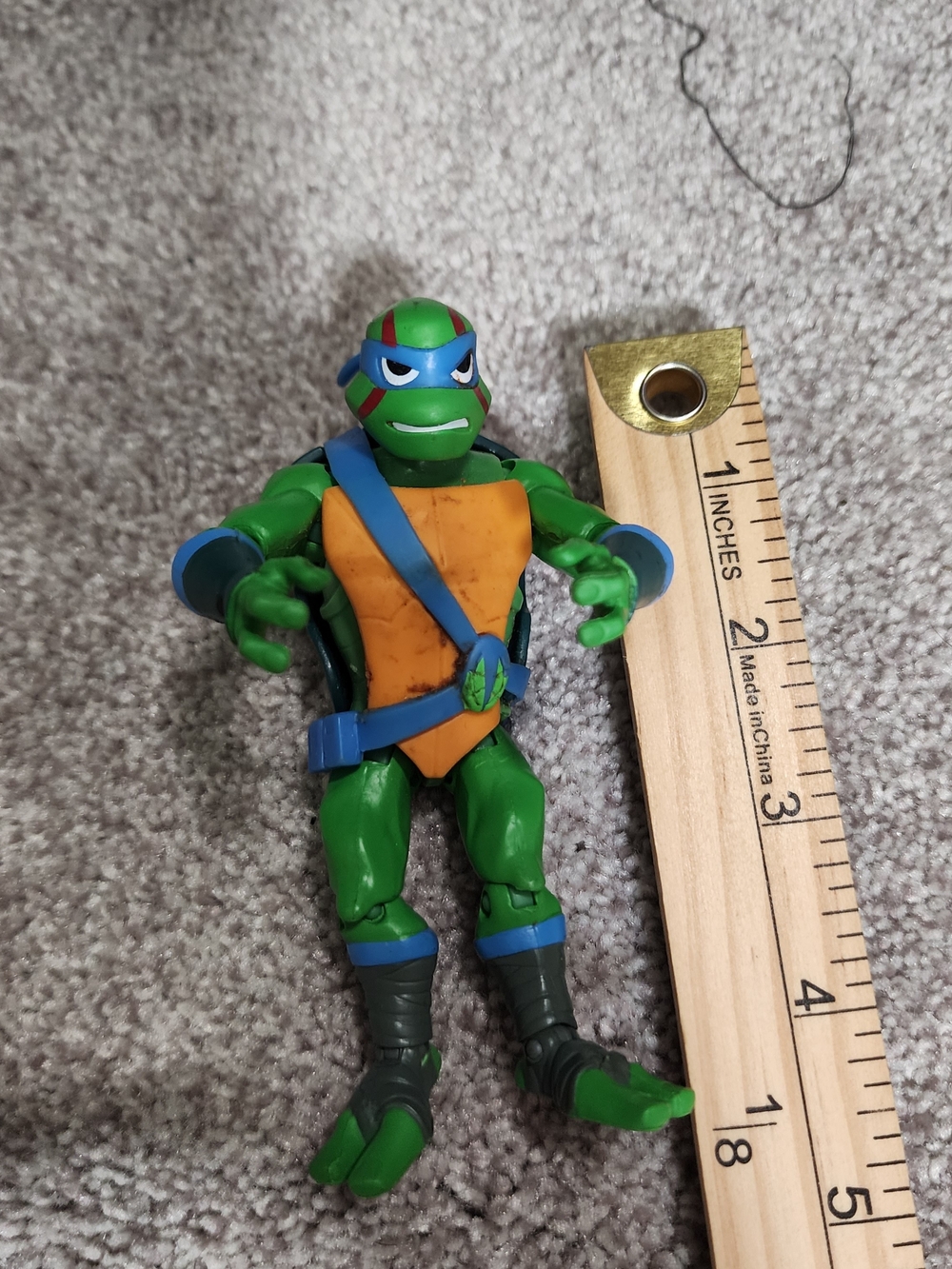 Rise Of Teenage Mutant Ninja Turtles Leonardo Figure 2018 Playmates TMNT 4.5"
